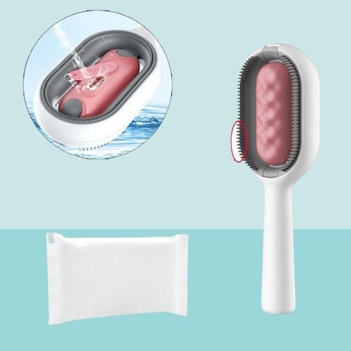 DoubleFaceBrosse™ | Brosse pour chats & chiens - Mon petit matou