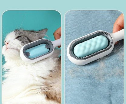 DoubleFaceBrosse™ | Brosse pour chats & chiens - Mon petit matou